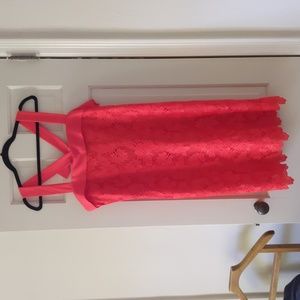 Banana Republic Limited Edition NWT orange cocktail dress